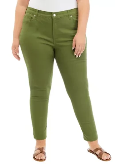 Plus High Rise Skinny Jeans