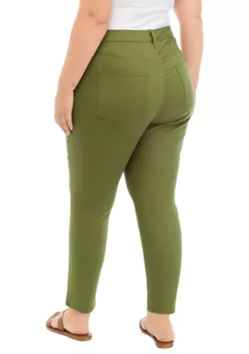 Plus High Rise Skinny Jeans