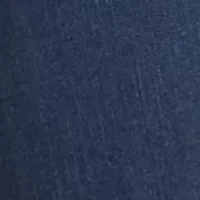 Petite Mid Rise Straight Jeans