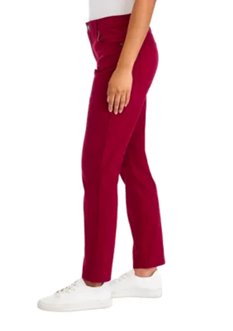 Women's Mid Rise Straight Jeans