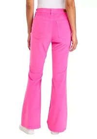 Petite Corduroy Flare Pants