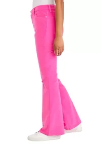 Petite Corduroy Flare Pants