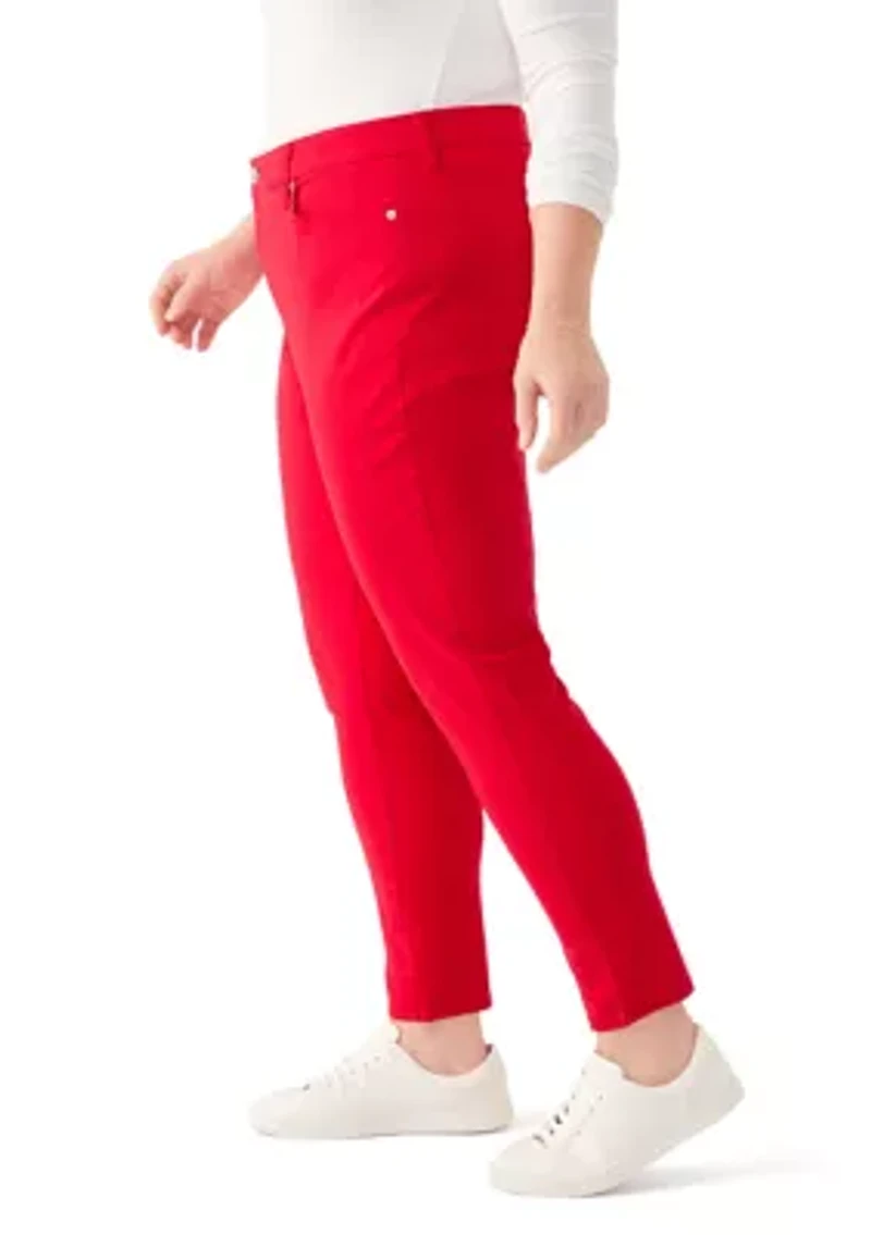 Plus High Rise Skinny Jeans