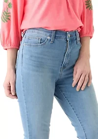 Women's Roll Cuff Cropped Jeans
