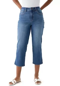 Women's Crop Straight Jeans