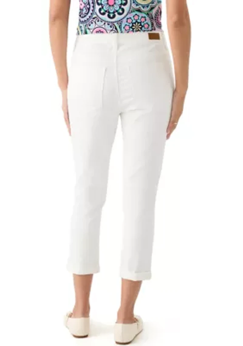 Women's Denim Skinny Cropped Jeans