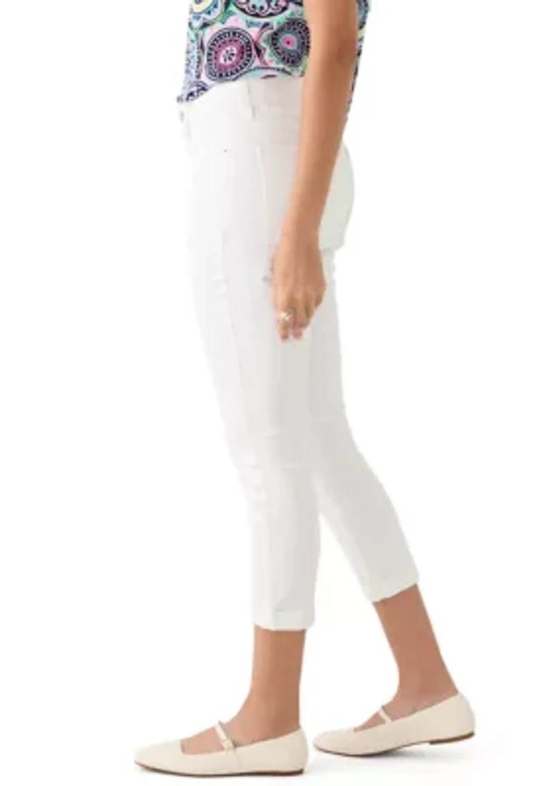 Women's Denim Skinny Cropped Jeans