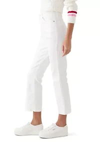 Petite Twill Flare Pants