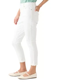 Petite Skinny Cropped Denim Jeans