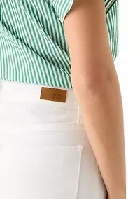 Petite Skinny Cropped Denim Jeans