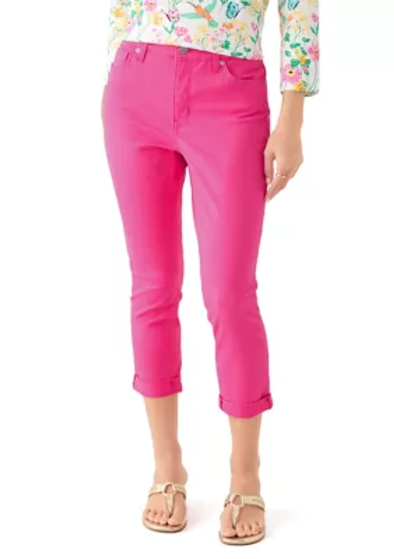 Petite High Rise Skinny Cropped Jeans