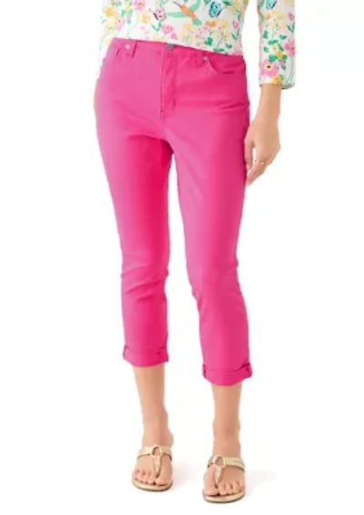 Petite High Rise Skinny Cropped Jeans