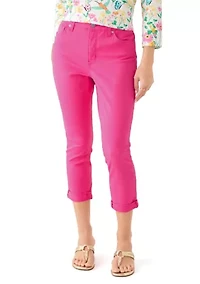 Petite High Rise Skinny Cropped Jeans