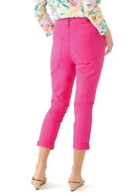 Petite High Rise Skinny Cropped Jeans