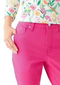 Petite High Rise Skinny Cropped Jeans