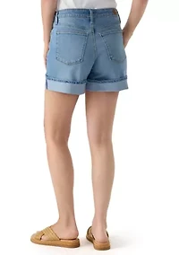 Women's 5" Cuffed Denim Shorts