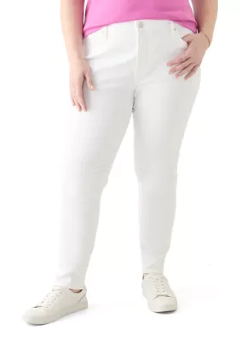 Plus High Rise Skinny Jeans