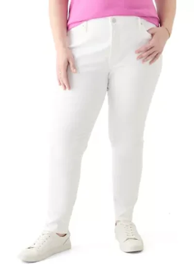 Plus High Rise Skinny Jeans