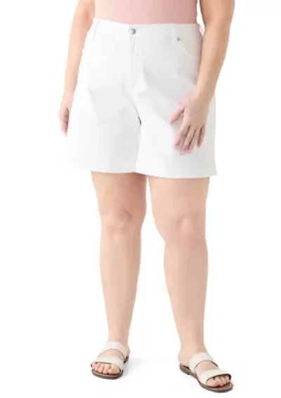 Plus High Rise 7" Relaxed Shorts