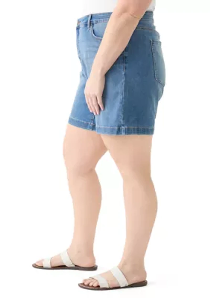 Plus High Rise 7" Relaxed Shorts