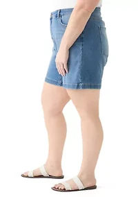 Plus High Rise 7" Relaxed Shorts