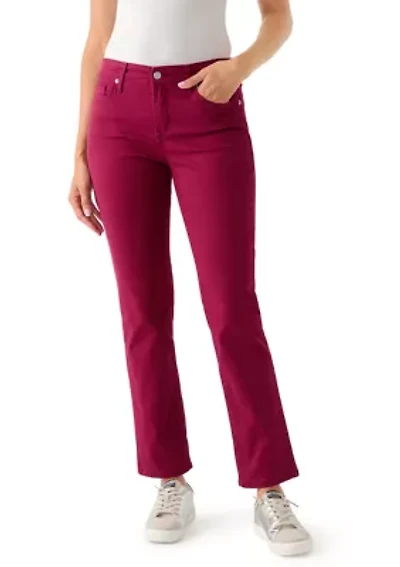 Women's Colored Straight Jeans