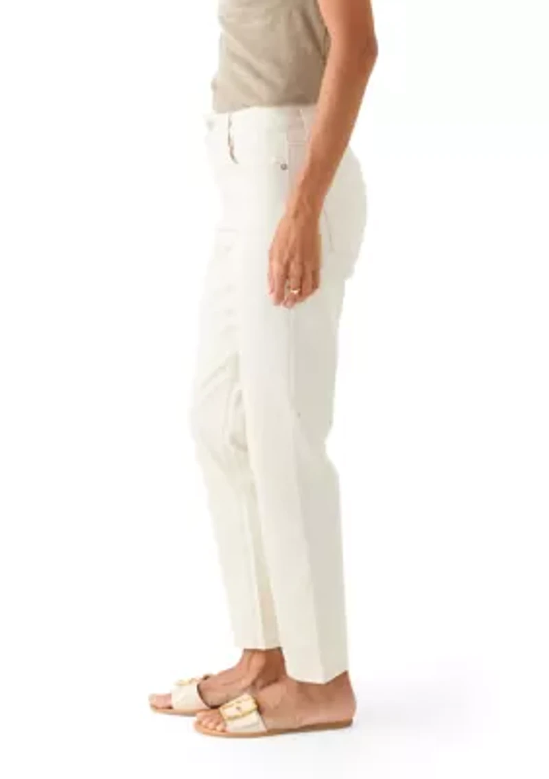 Women's Colored Straight Jeans
