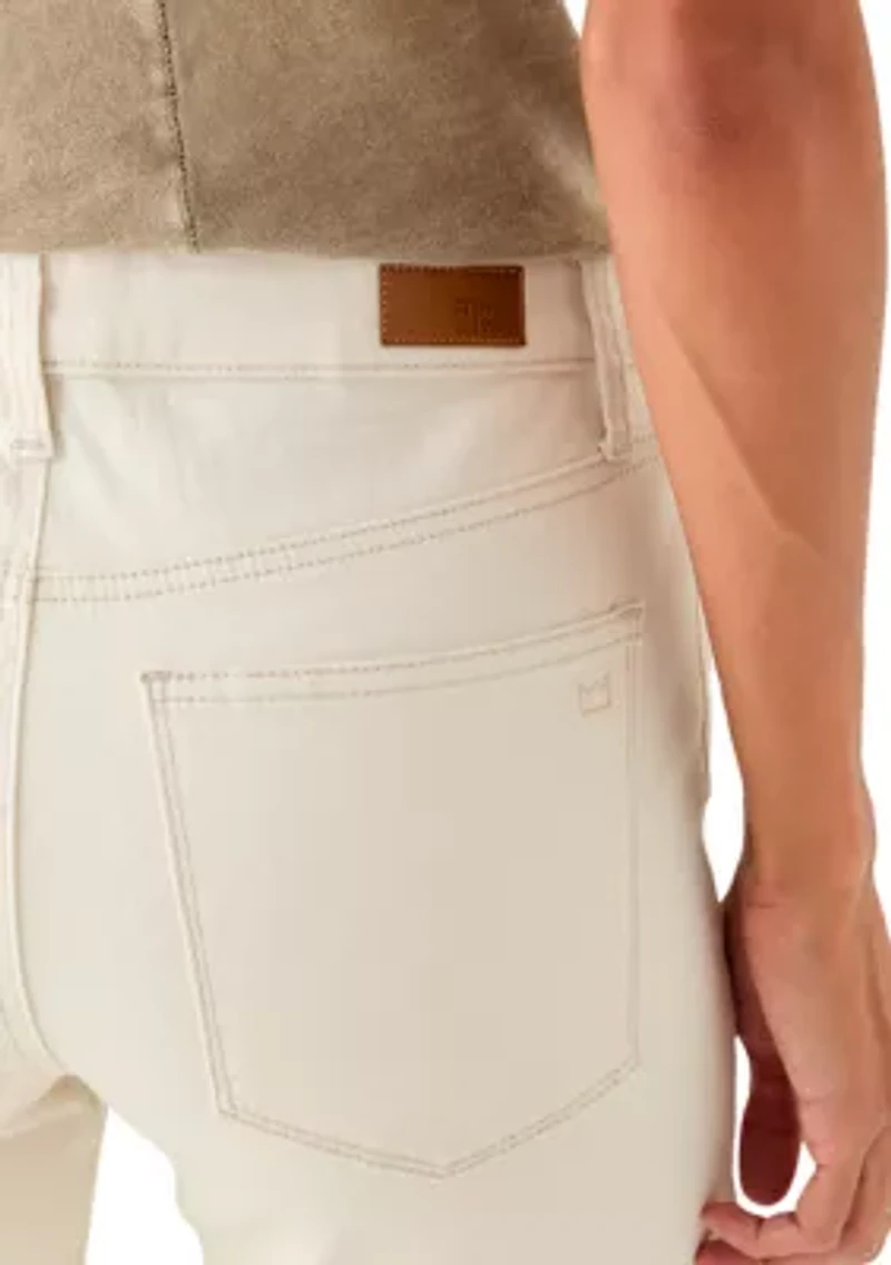 Women's Colored Straight Jeans