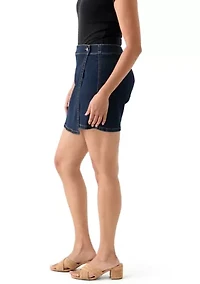 Women's Denim Napkin Skort