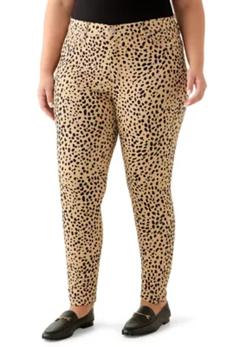 Plus High Rise Skinny Jeans