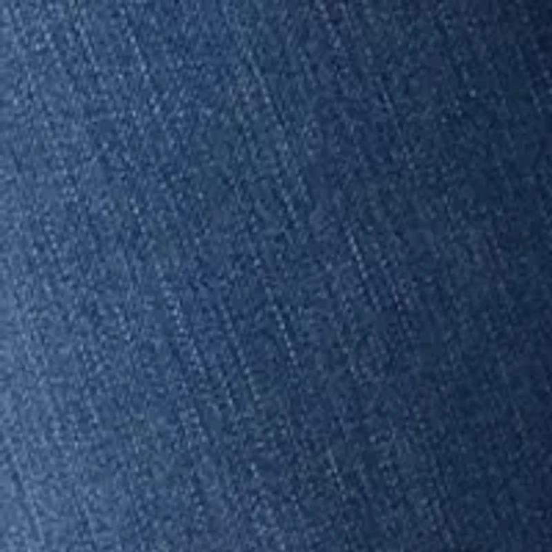 Plus Mid Rise Straight Jeans