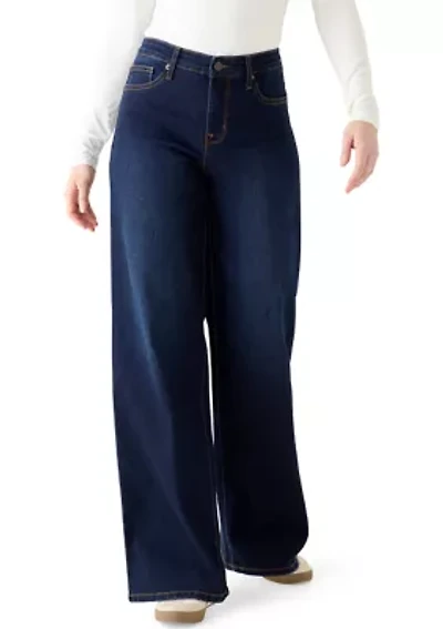Women's High Rise Denim Trousers