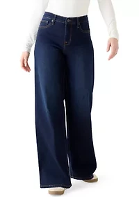 Women's High Rise Denim Trousers