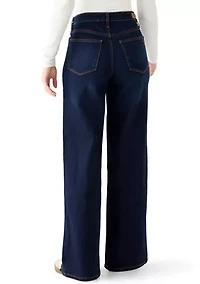 Women's High Rise Denim Trousers