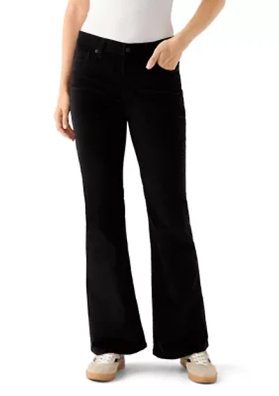 Women's Flare Leg Corduroy Pants