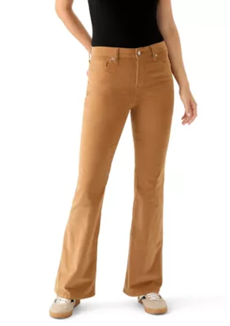 Women's Flare Leg Corduroy Pants