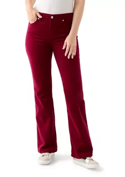 Women's Flare Leg Corduroy Pants