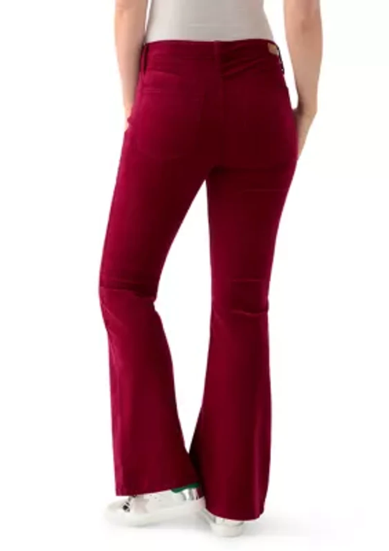 Women's Flare Leg Corduroy Pants