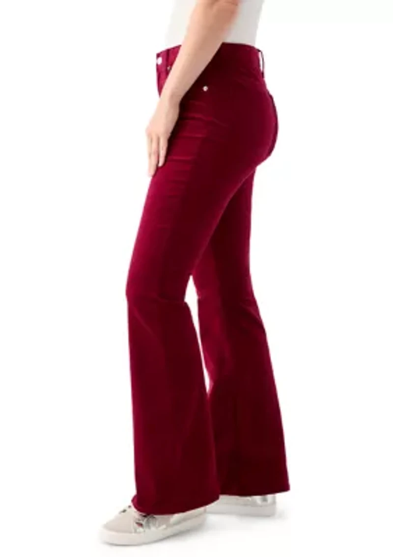 Women's Flare Leg Corduroy Pants