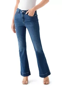 Women's High Rise Flare Jeans