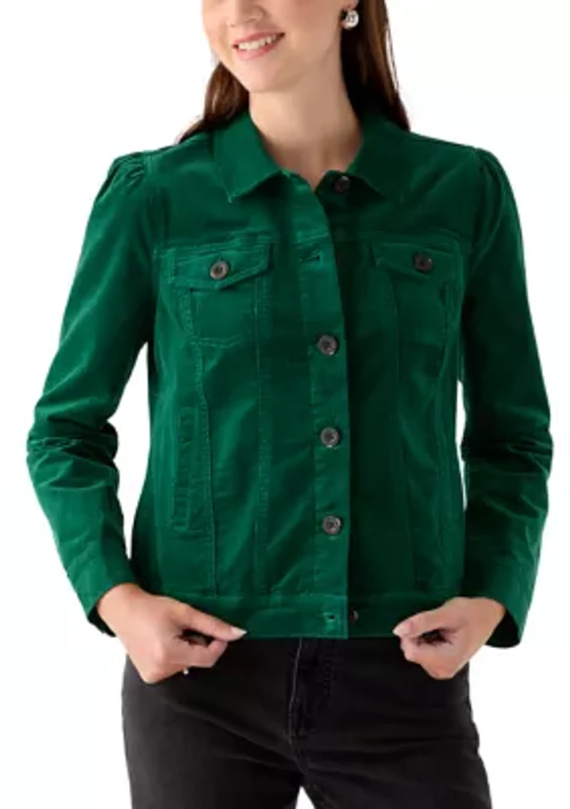 Women's Puff Sleeve Jacket