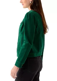 Women's Puff Sleeve Jacket