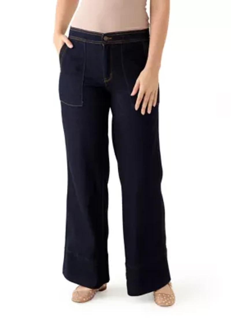 Women's High Rise Wide Leg Pants
