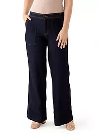 Women's High Rise Wide Leg Pants