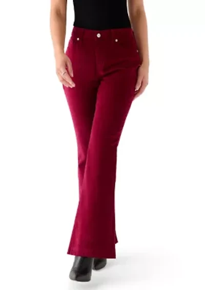 Petite Corded Flare Pants