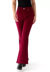 Petite Corded Flare Pants