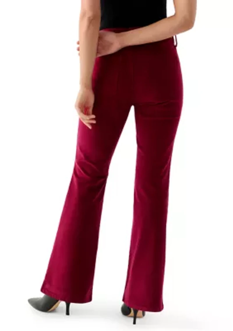 Petite Corded Flare Pants