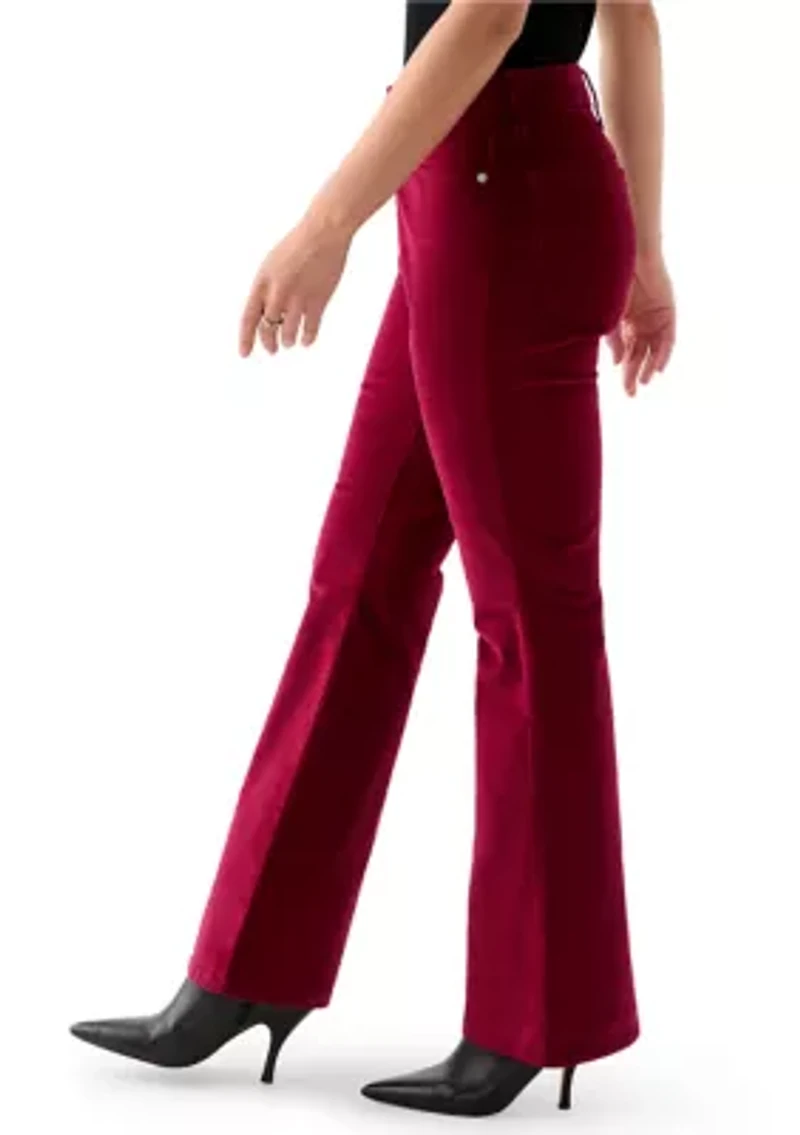 Petite Corded Flare Pants