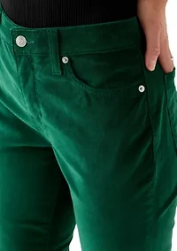 Petite Corded Flare Pants