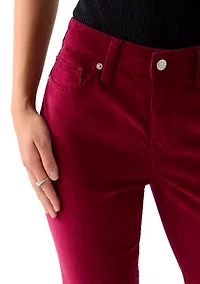 Petite Corded Flare Pants